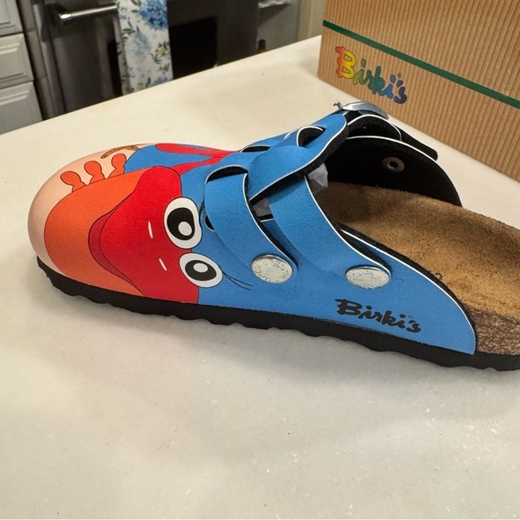 Birkenstock Birki’s Unisex Kids Kay Clogs Colorful Crab NEW Size US 11 EU 29 - Picture 11 of 11